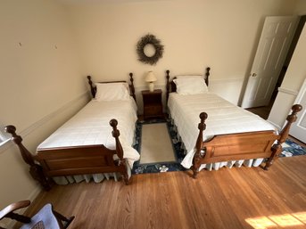 Vintage Wood TWIN Size Beds