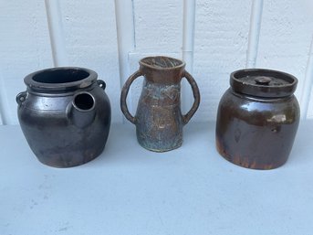 Grouping Of Vintage Pottery