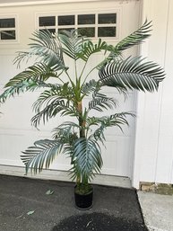 Faux Palm Plant