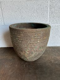 Lava Glaze Planter