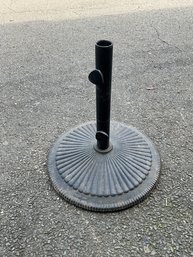 Cast Iron Patio Umbrella Holder