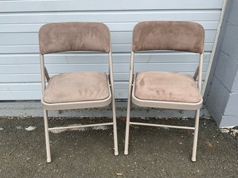 Padded Folding Chairs