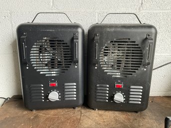 Pair Of Space Heaters - Model No. DQ1409