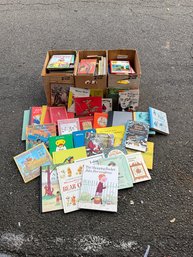 Large Grouping Of Vintage Childrens Books