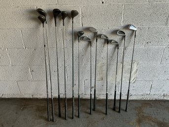 Grouping Of Miscellaneous Golf Clubs