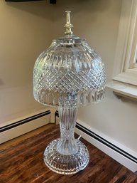 Cut Glass Table Lamp