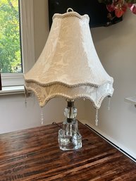 Glass Table Lamp