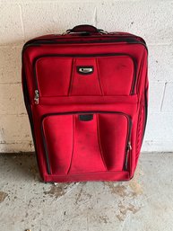 Delsey Red Luggage