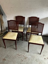 Grouping Of Vintage Folding Chairs