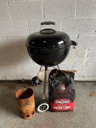 Weber Charcoal Grill Incl. Bag Of Charcoal