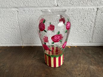 Decorative Hand-painted Flower Vase