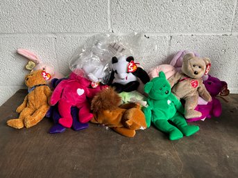 Grouping Of Beanie Babies