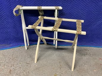 (2) Luggage Stands