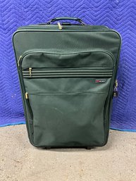 Delsey Green Luggage Bag