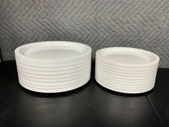 Grouping Of Kasen Mid Century Plates