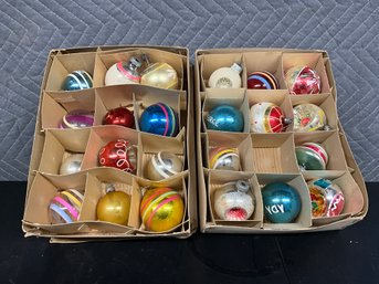 Grouping Of Vintage Christmas Ornaments