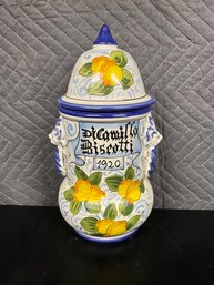 Dicamillo Biscotti Ceramic Jar
