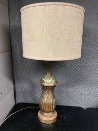 Copper Tone Table Lamp