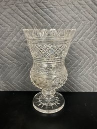 Cut Glass Flower Vase