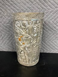 Indonesian Cast Metal Vase