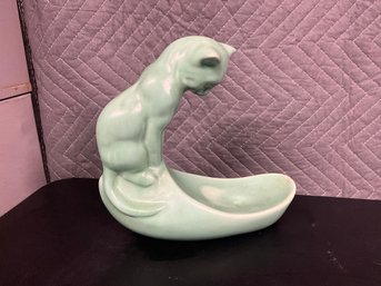 Art Deco Ceramic Cat