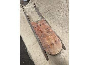 Old Wooden Sled