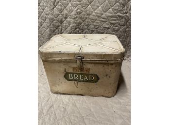 Old Metal Bread Box