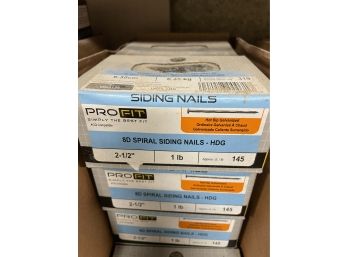 Grouping Of Siding Nails