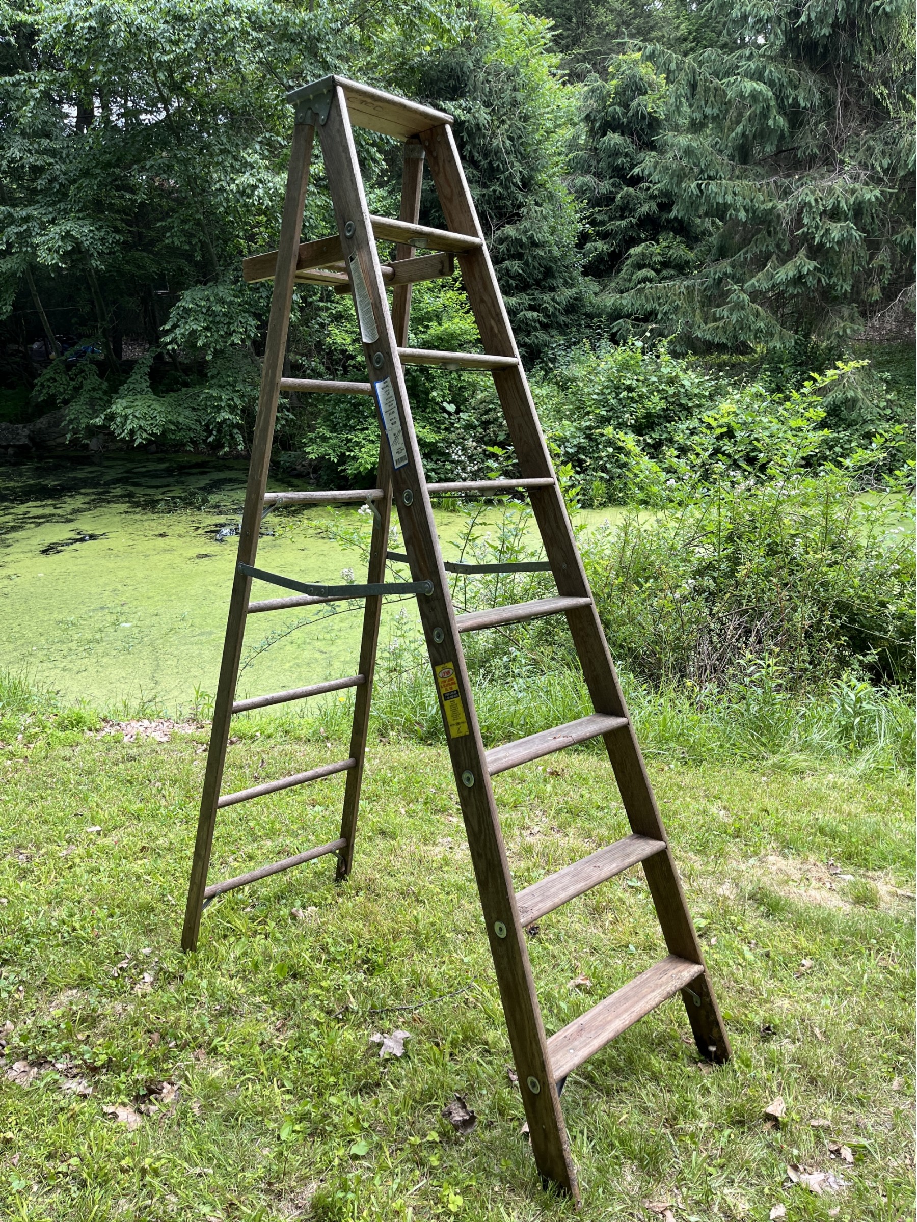 Lynn Ladder & Scaffolding Co. Model No.80 MEC 8ft Ladder #4944 ...