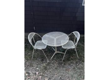 Outdoor Bistro Table & (2) Chairs