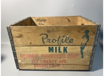 Vintage Profile Milk Crate