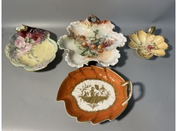 (4) French & German Porcelain Dishes Incl. Limoges