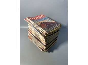 Grouping Of Vintage Railroad Magazines (1 Of 2)