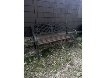 Outdoor Metal Bench