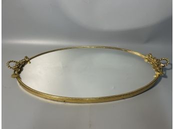 Vintage Mirror Vanity Tray