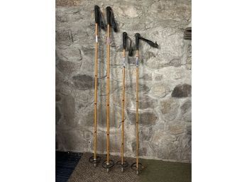 (2) Pairs Norwegian Ski Poles