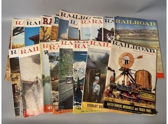 Grouping Of Vintage Railroad Magazines (2 Of 2)