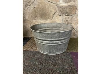 Large Galvanized Tub