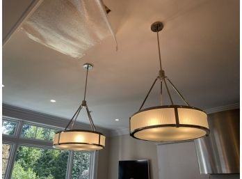 (2) Hanging Light Fixtures