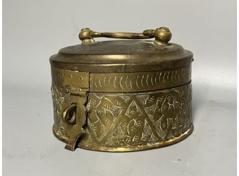 Vintage Indian Brass Box