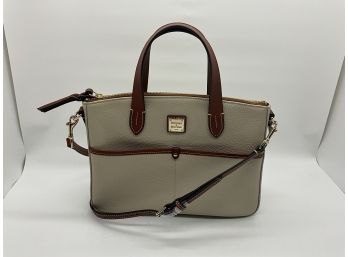 Dooney & Bourke Pebble Leather 'Daniella' Small Tote Bag