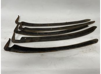 Grouping Of Vintage Scythe Blades ( 2 Of 2 )