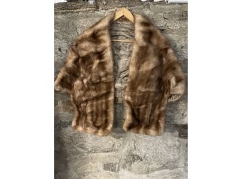 Vintage Fur Capelet