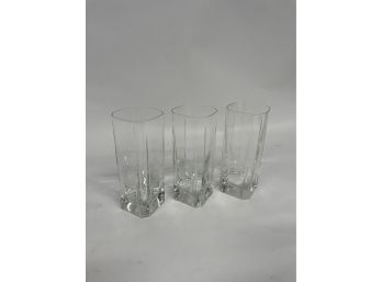 (3) Drinking Glasses