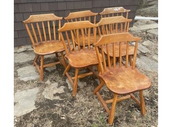 (6) Hunt Country Dining Chairs