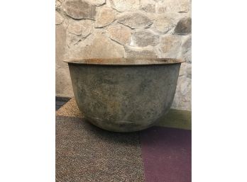 Antique Large Cast Iron Cauldron