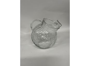 Circular Tilted Pitcher