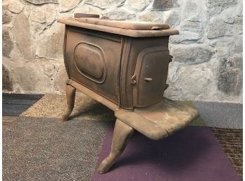 Vintage Sears Cast Iron Wood Burning Stove