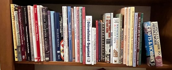 Large Lot Of Crafting/ Home Books