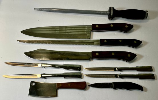 Knives And Sharpener